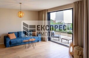 Нов, Луксозен, Обзаведен Двустаен апартамент, м-т Кабакум