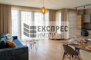 Нов, Луксозен, Обзаведен Двустаен апартамент, м-т Кабакум