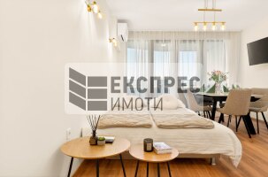 Обзаведен, Нов, Луксозен Двустаен апартамент, м-т Кабакум