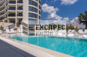 Обзаведен, Нов, Луксозен Двустаен апартамент, м-т Кабакум